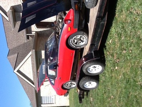 1980 datsun 280zx 10th annv red\black #381 low actual miles
