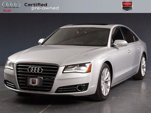 2012 audi a8 *loaded* *certified*