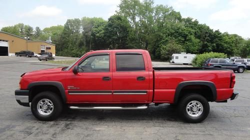 1 owner crew cab lt 4x4 6.6l duramax turbo diesel no reserve