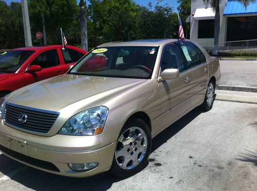 2003 lexus ls430 ulta premium navigation sedan 4.3l