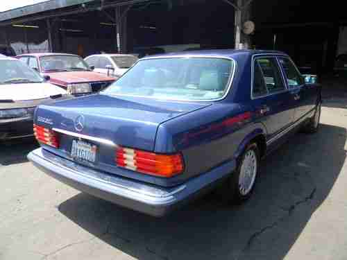 1989 Mercedes 560SEL, NO RESERVE, image 2