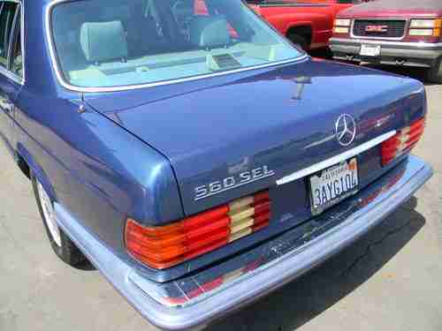 1989 Mercedes 560SEL, NO RESERVE, image 4