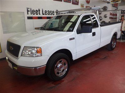 No reserve 2005 ford f150 xlt lwb,  ladder rack, 1 owner off corp.lease