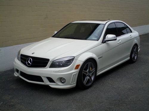2009 mercedes-benz c63 amg base sedan 4-door 6.3l