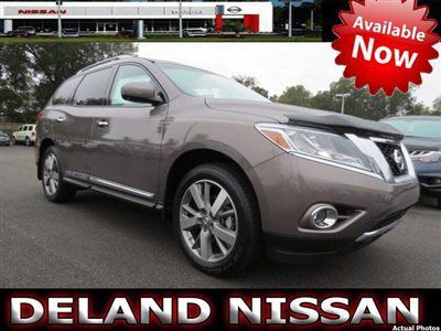 13 nissan pathfinder platinum*new*navigation leather $469 lease special*we trade