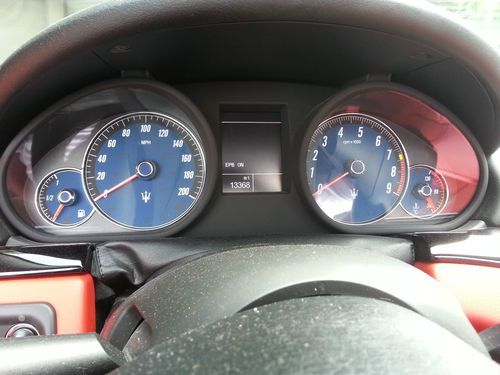 2010 Maserati Gran Turismo S Cabriolet-Grigio Metallic over Red Leather-SEXY, US $89,850.00, image 11