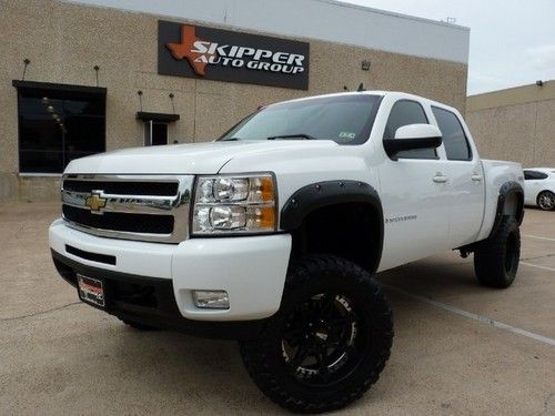 2009 chevrolet 1500 crew cab ltz 4x4 6 inch lift navigation clean carfax look