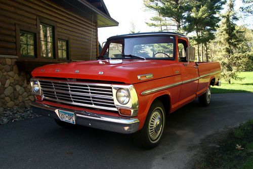 1969 ford f-100 explorer - all original, rare, beautiful truck! - over 20 mpg!