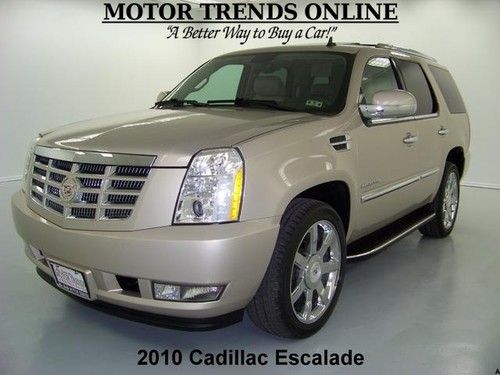 Awd navigation rearcam dvd rood htd ac seats 22s 2010 cadillac escalade 52k