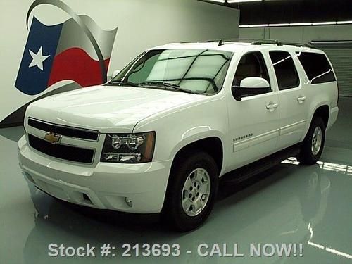 2012 chevy suburban lt htd leather nav rear cam dvd 27k texas direct auto