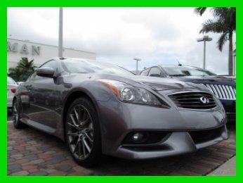 11 graphite shadow g-37 ipl 3.7l v6 automatic coupe *heated leather seats *fl