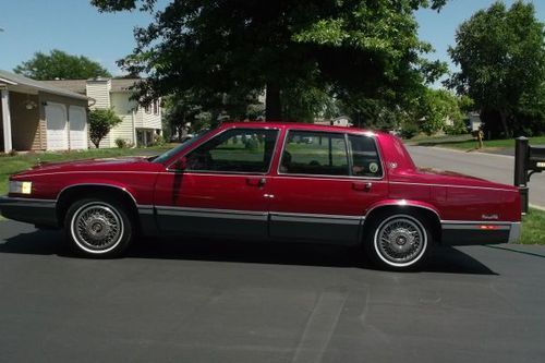 1991 cadillac deville base sedan 4-door 4.9l