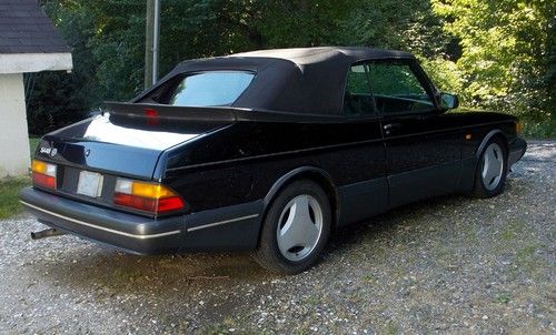 1988 saab 900 turbo convertible  5spd