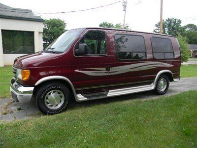 Once in a blue moon!...03 ford e150 chariot leather conversion!...66k act.miles!