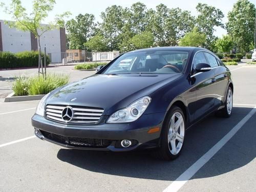 Luxury 2007 mercedes cls550 only 18k loaded navi bluetooth sunroof leather l@@k!
