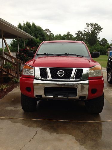 2008 nissan titan se crew cab pickup 4-door 5.6l