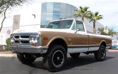 1969 gmc 2500 custom 4x4 camper special vintage classic arizona