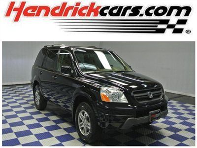 2005 honda pilot ex-l - 4wd - leather - 3rd row - sunroof - heated seats