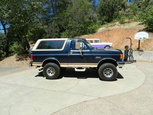 1990 bronco 66k actual miles!  eddie bauer 4x4 lifted w/ new toyo 33's