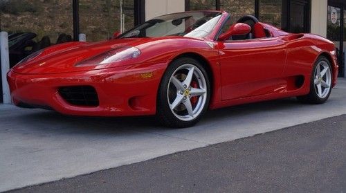 2001 360 modena spider low miles!! fresh service!