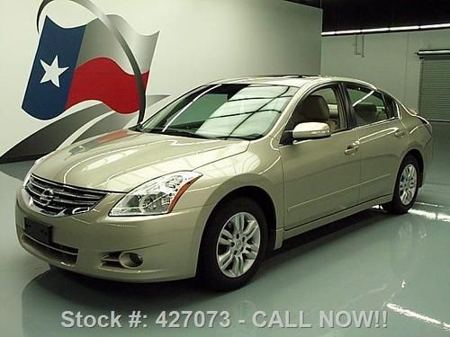 2010 nissan altima sl leather sunroof nav rear cam 30k texas direct auto