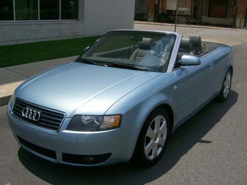 2004 audi a4 convertible 1.8 turbo