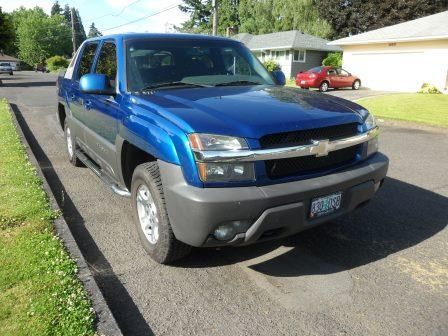 2003 chevrolet avalanche 1500 z71 crew cab pickup 4-door 5.3l