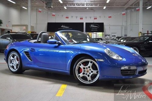 2006 porsche boxster s conv, manual, southern car, heated leather, bose, xenon