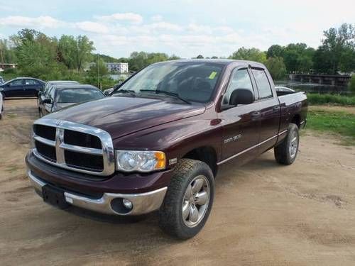 2005 dodge ram 1500 slt crew cab pickup 4-door 5.7l magnum 4x4 quad 4wd