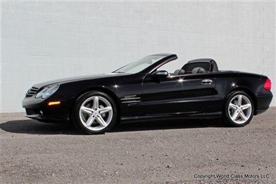 2006 mercedes sl500 black nav push start 03 04 05 sl 350 500 55 600 slk clk look