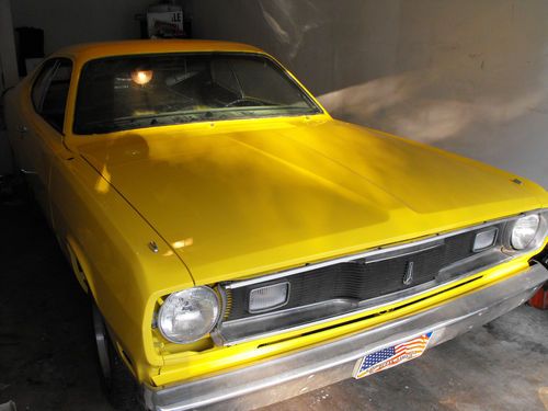 1970 plymouth duster twister 340 h-code bucket seat center console rust free cal