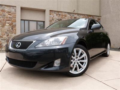 2007 lexus is 250 sport sedan automatic awd navigation