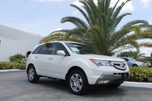 2009 acura mdx tech &amp; rear entertainment package! nav! fl