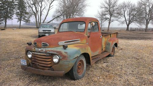 1949 ford f250 vintage pickup truck restorable no reserve midwest title in hand