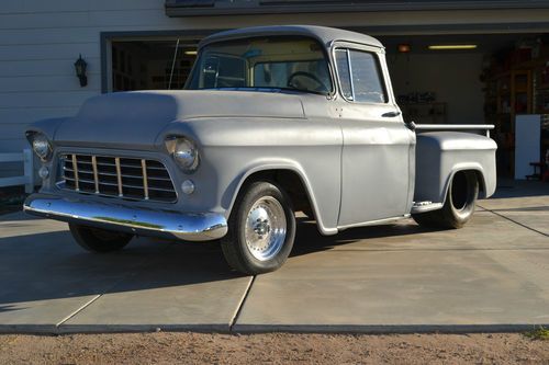 1955 chevy big window pick up - shop truck/street rod/pro street - project