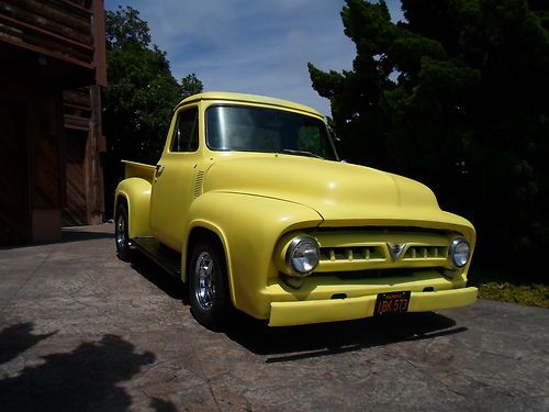 1953 Ford F-100 V8 Auto P/S Old Skool Hotrod Street Rod Cruiser Pickup Kool F1, image 2