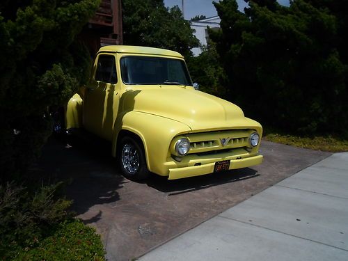 1953 Ford F-100 V8 Auto P/S Old Skool Hotrod Street Rod Cruiser Pickup Kool F1, image 4