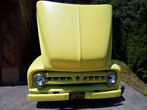 1953 Ford F-100 V8 Auto P/S Old Skool Hotrod Street Rod Cruiser Pickup Kool F1, image 11