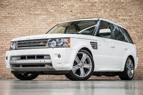 2011 range rover sport supercharged! 1ownr! camera pkg! custom paint ext!