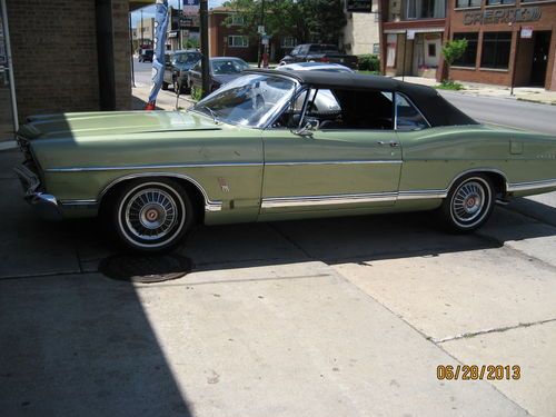 1967 ford galaxie 500 xl 6.4l convertible *original*