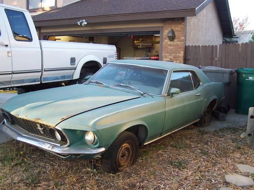 1969 mustang project car no reserve, lpu only
