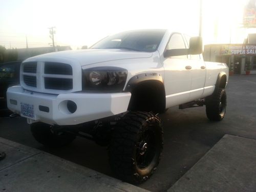 2006 dodge ram 3500 ho turbodiesel cummins lifted monster