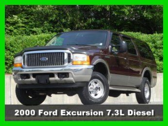 2000 ford excursion limited suv 4x4 7.3l powerstroke diesel leather no reserve