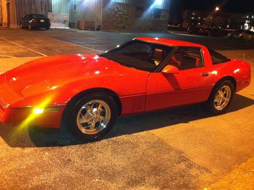 Selling at no reserve  fully restored 1985 corvette low miles " extra nice"