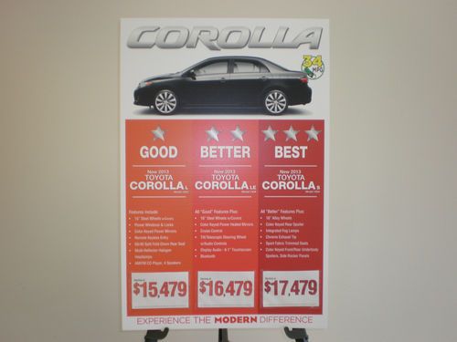 Toyota's b1g one sales event !!!!!!! new corolla's statrting at $15,479.00!!!!!!