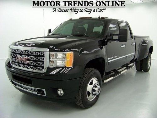 4x4 denali diesel navigation dvd roof htd ac longbed 2011 gmc sierra 3500 60k