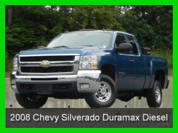 2008 chevrolet silverado 2500hd lt 4x4 short bed 6.6l lmm dmax chevy no reserve