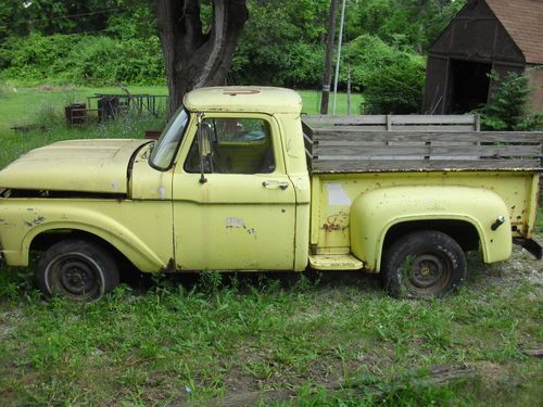 Rusty and crusty old classic. either major project, or parts car