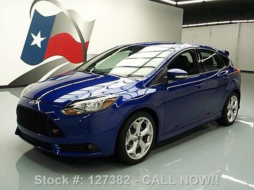 2013 ford focus st ecoboost 6-spd navigation recaro 8k texas direct auto