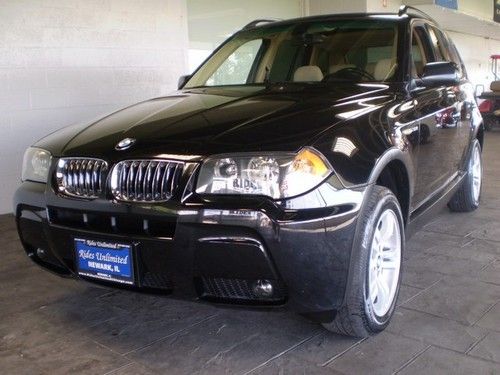 2006 bmw x3 3.0l x-drive awd lthr panoramic roof auto 114k nice